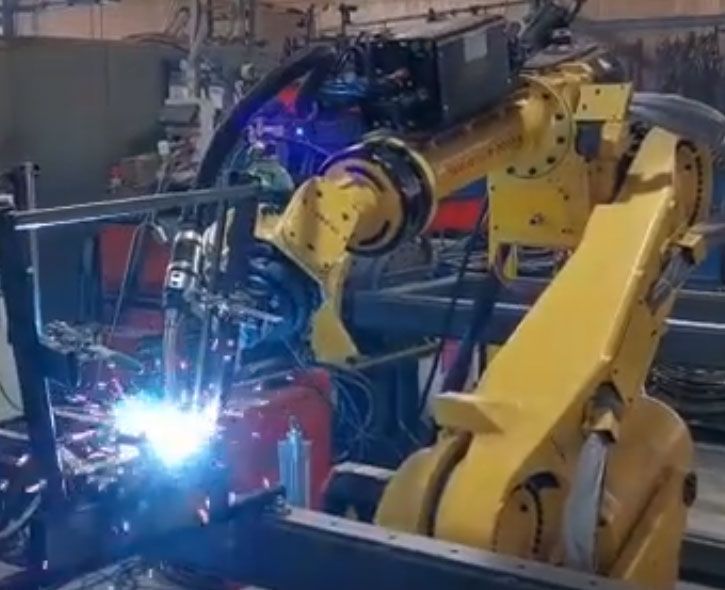 CELDA SOLDADURA MIG CON ROBOT FANUC Y ARC TOOL
youtube.com/watch?v=pXxQfX…
#robot #automatizacion #robotica