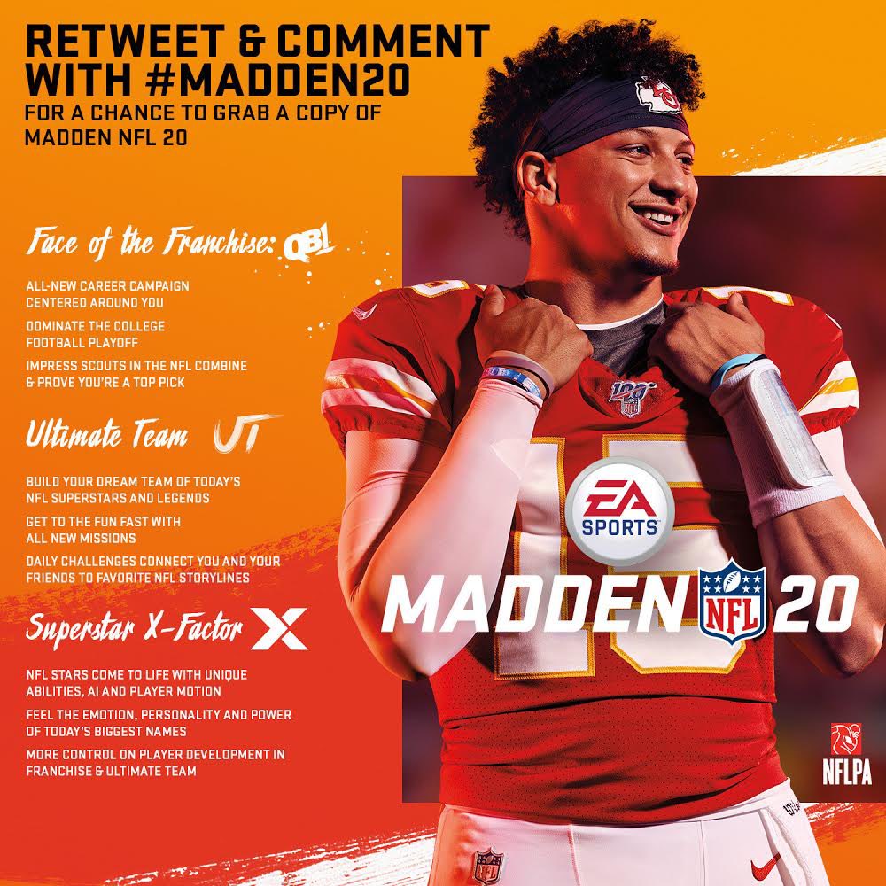 bateson87's tweet photo. Who wants one? 

RT and reply #Madden20 with your console 😎 https://t.co/rEaseryI1e
