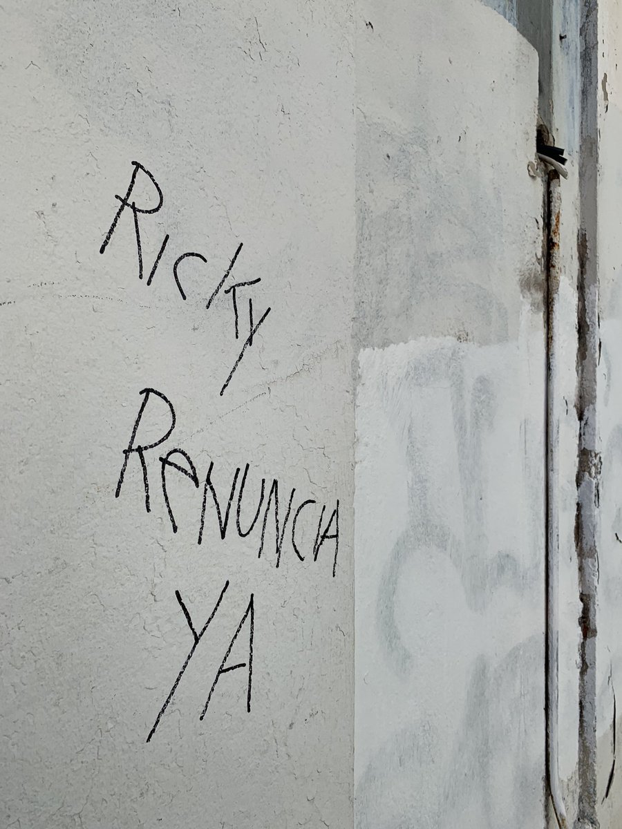 KatjaTorres's tweet photo. Governor Ricardo Rosselló resigned tonight after almost 2 weeks of protests! #RickyRenunica #EndCorruption #PuertoRicoProtests https://t.co/Xi6OiCvJFl