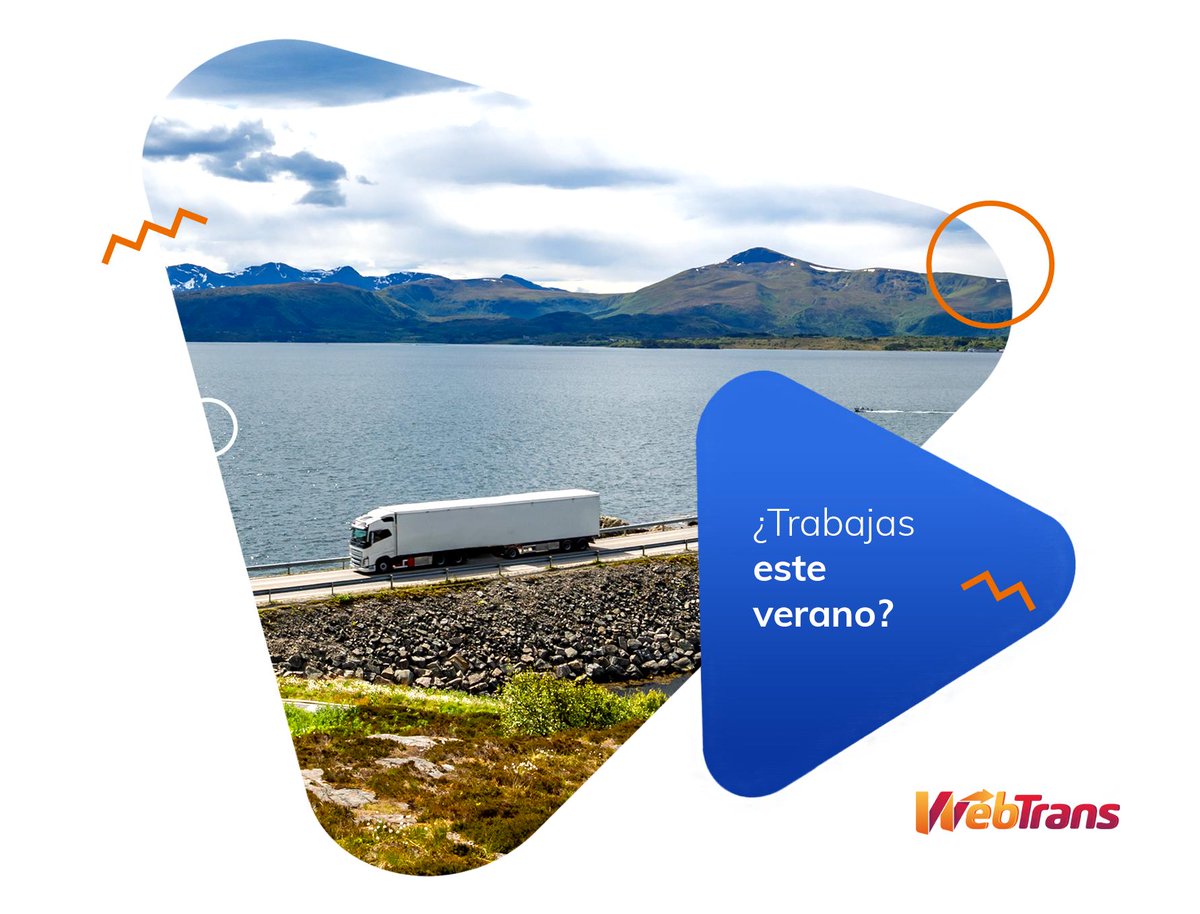 WebtransES's tweet image. ¡Este verano encuentra las ofertas de carga o vehículo que necesitas en WebTrans! #summer #transporte #felizverano bit.ly/WebTransGratis 🌊🌞