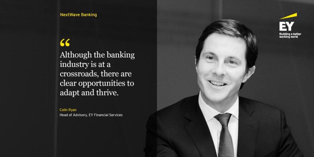 EY_Ireland's tweet photo. To succeed in a new digital world, banks must evolve their business model and core proposition. Learn about the five key emerging models as leaders are responding and repositioning for the future: https://t.co/38MddHYUtm #MindsMadeforFS #NextWaveBanking https://t.co/Eehl3SVcyU
