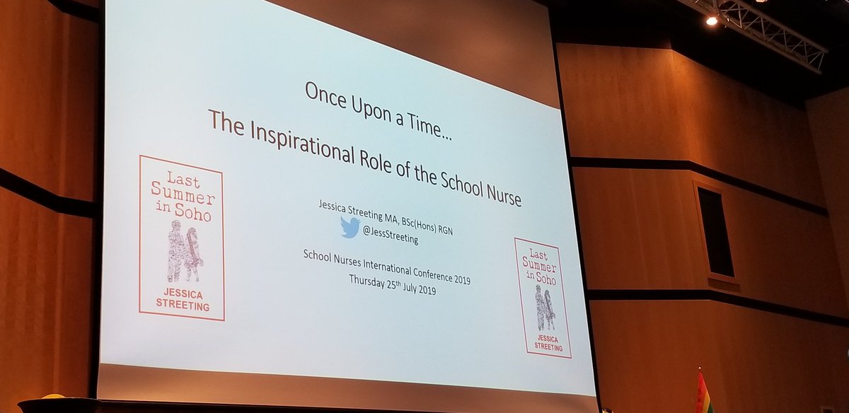 bergren's tweet photo. #SNIC2019. Jessica Streeting wrote a novel, Last Summer in SOHO, based on her 20 years experience as a school nurse https://t.co/Vq55rYDNWK