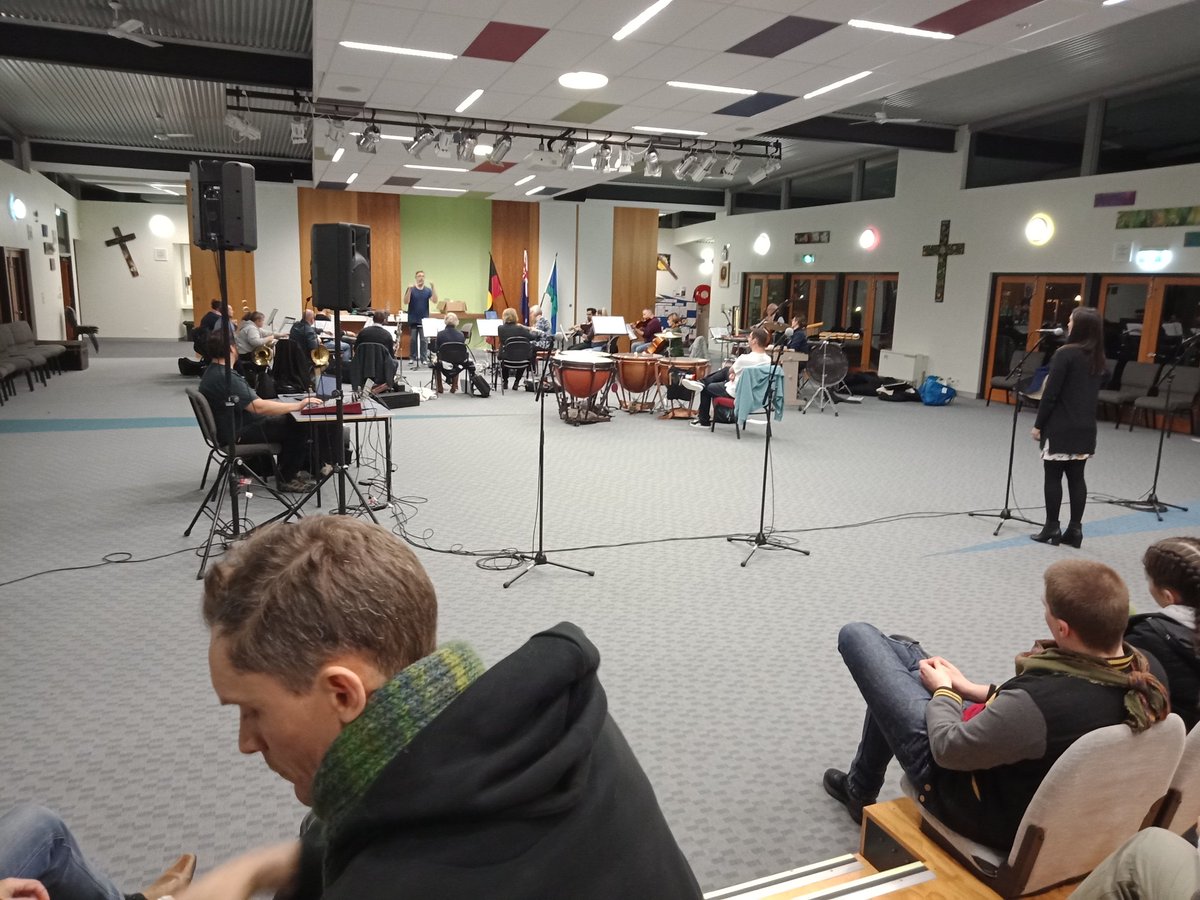 mtimls's tweet image. Sitz Probe!