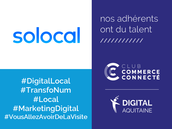 [#WELCOME2019] Bienvenue @Solocal dans @DigitAqui 🚀 
Partenaire digital local des entreprises 🖥️ #DigitalLocal #TransfoNum #Local #MarketingDigital #VousAllezAvoirDeLaVisite #CCCmember >> solocal.com