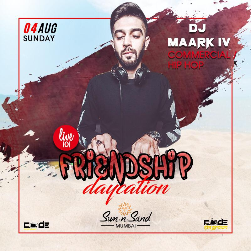 sunnsandhotel's tweet photo. Rhythm of the Night, DJ Maark IV will be in house to bring up the Heat๐ฅ
Mark this #FriendshipDaycation @sunnsandhotel
@live101 #CodeEntertainment
#party #PartyTime #partymusic #partyanimal #dj #djlife #mumbai #event #juhu #beach #event #juhu #JuhuBeach
#party #PartyTime https://t.co/9V6TO0bvwZ