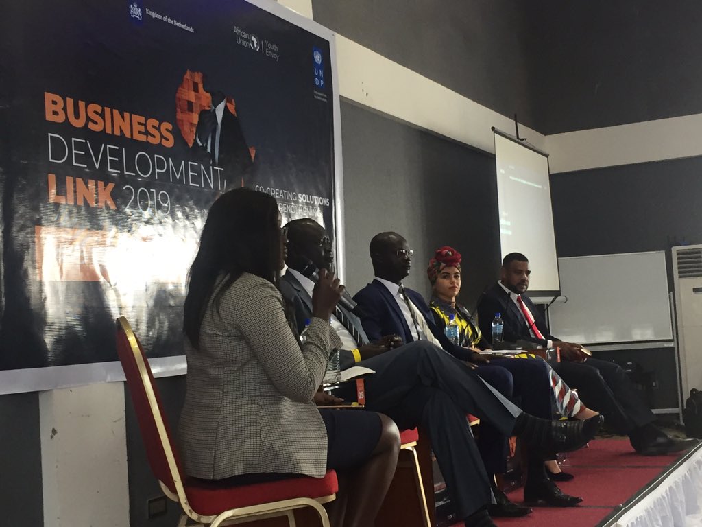 jaalberda's tweet image. Proud to be talking at #Bizlink, a networking event organised by @undpsouthsudan w support by @DutchMFA to enable #SouthSudanese entrepreneurs to thrive, and learn / exchange with #AU Youth Envoy @aya_chebbi