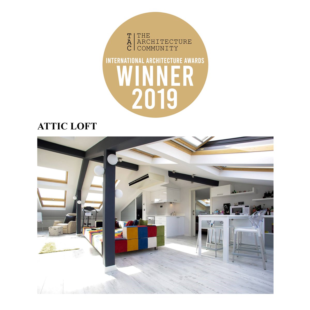 elips_tasarim's tweet image. Çatı Katı Loft, The Architecture Community tarafından organize edilen International Architecture Awards’ta “Residential Interior” kategorisinde ikincilik ödülüne layık görüldü!
#internationalarchitectureawards #architecturecommunity #awards #winner #success #elipstasarim