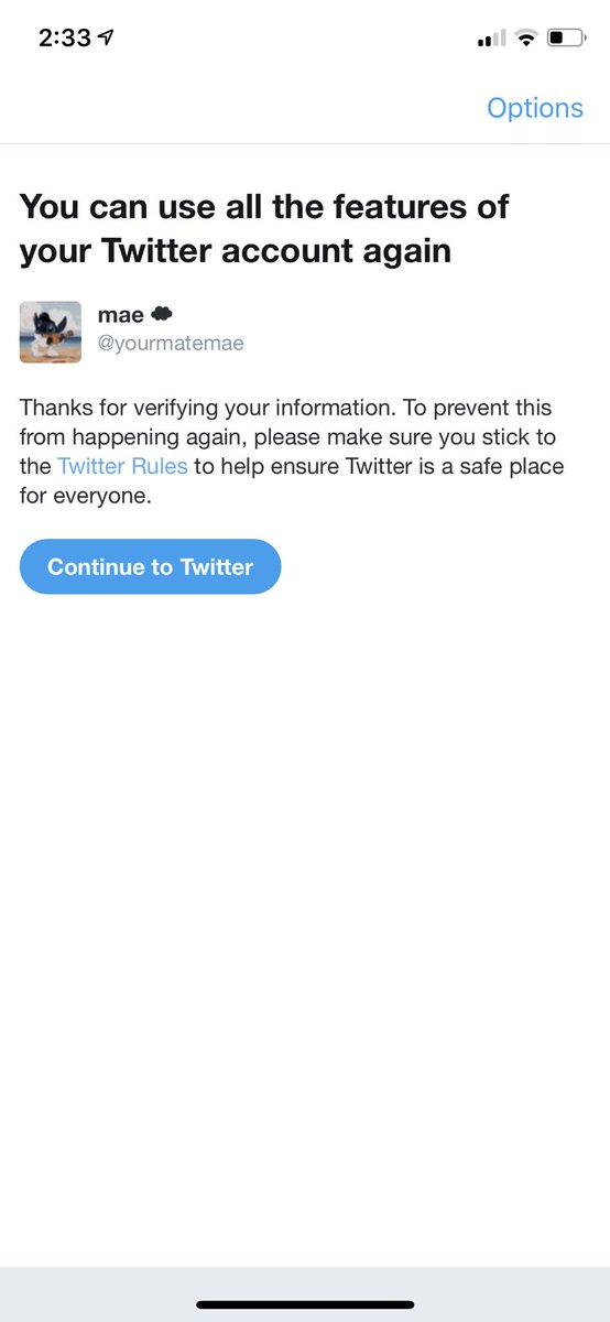 yourmatemae's tweet photo. alright twitter ur on some bs i didn’t do anything https://t.co/GUOIcL5eTb