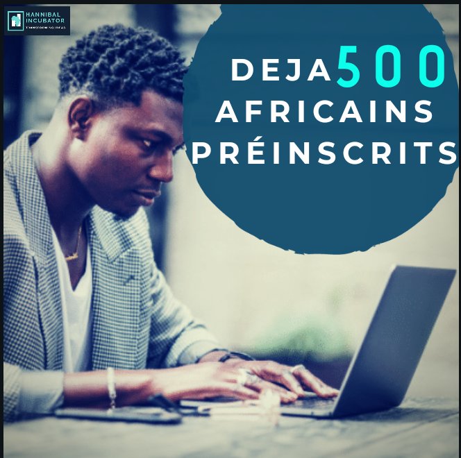 HC_SAS237's tweet photo. Et toi qu'attends tu? 

https://t.co/61NZHxw0zF

#hannibal #preinscription #african  #entrepreneurs #digital #crowdfund https://t.co/suSzi3MUfw