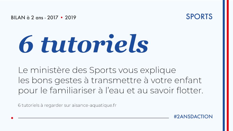Sports_gouv's tweet photo. Le ministĂšre des Sports vous explique les bons gestes Ă transmettre Ă votre enfant pour le familiariser Ă l'eau et au savoir flotter : https://t.co/SKn7NqBrxL #2ansdaction https://t.co/gq6lEBFHa5
