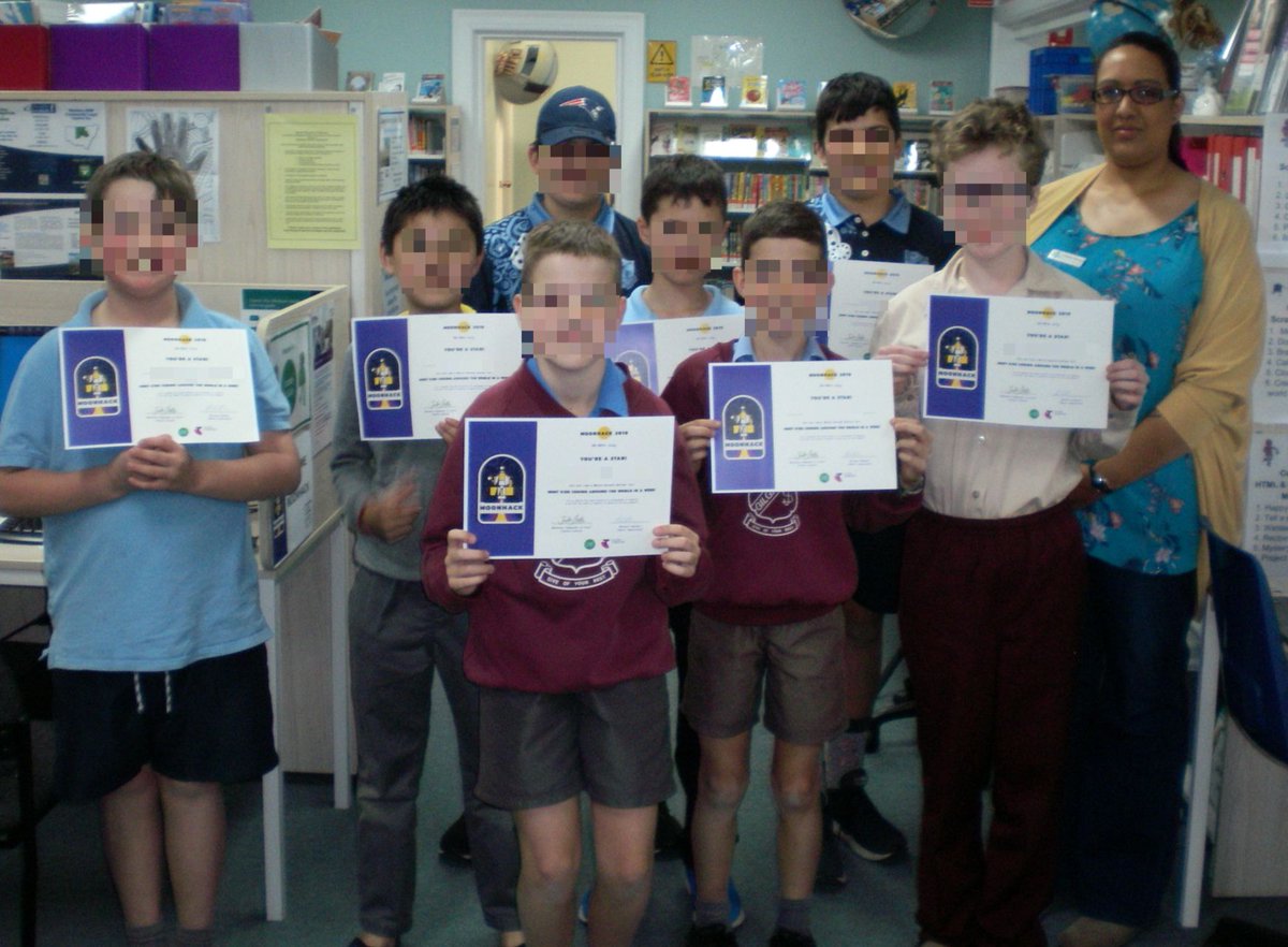 GilLibrary's tweet image. We did our bit to help break the world record for the number of young people coding today! #Moonhack #getkidscoding #MyGilgandraShire