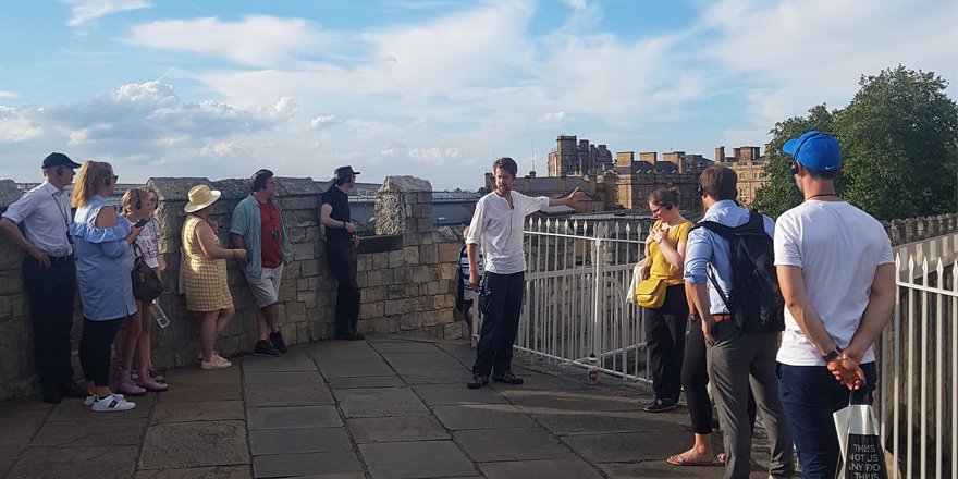 digforeboracum's tweet photo. Many thanks to everyone who joined us on our Discover Roman York walking tour last night, with @CBA_Yorkshire - we hope you enjoyed it as much as we did (and what a beautiful evening for a stroll on the walls!). Keep an eye on https://t.co/8QwFMIniwn for more coming soon! https://t.co/7UMgFnraJ5