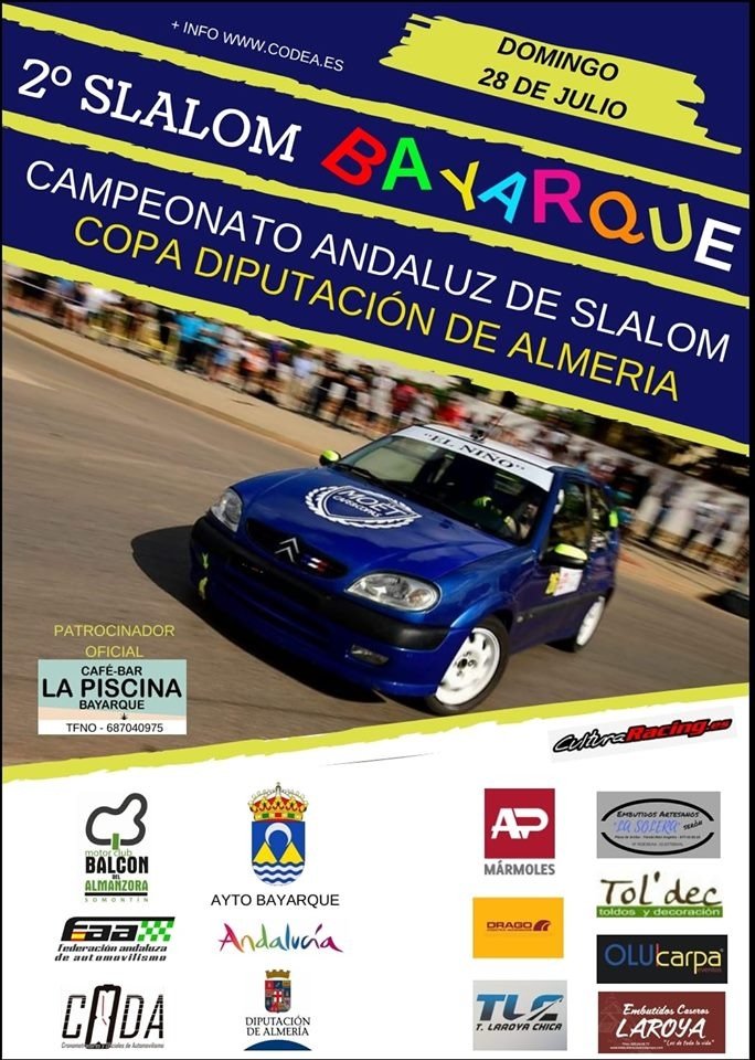 DeporteAND's tweet photo. 🏎 Este fin de semana llega el II Slalom #Bayarque #Almeria ¿Te animas a seguirlo en vivo? #Motor #Rallye #AndaluciaesDeporte https://t.co/3pj8qXgoJ7