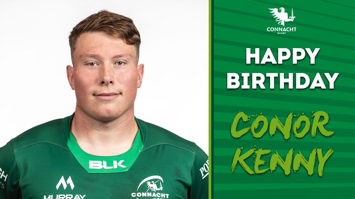 Happy birthday to one of our most recent Connacht Academy graduates! Enjoy the day Conor 👍
