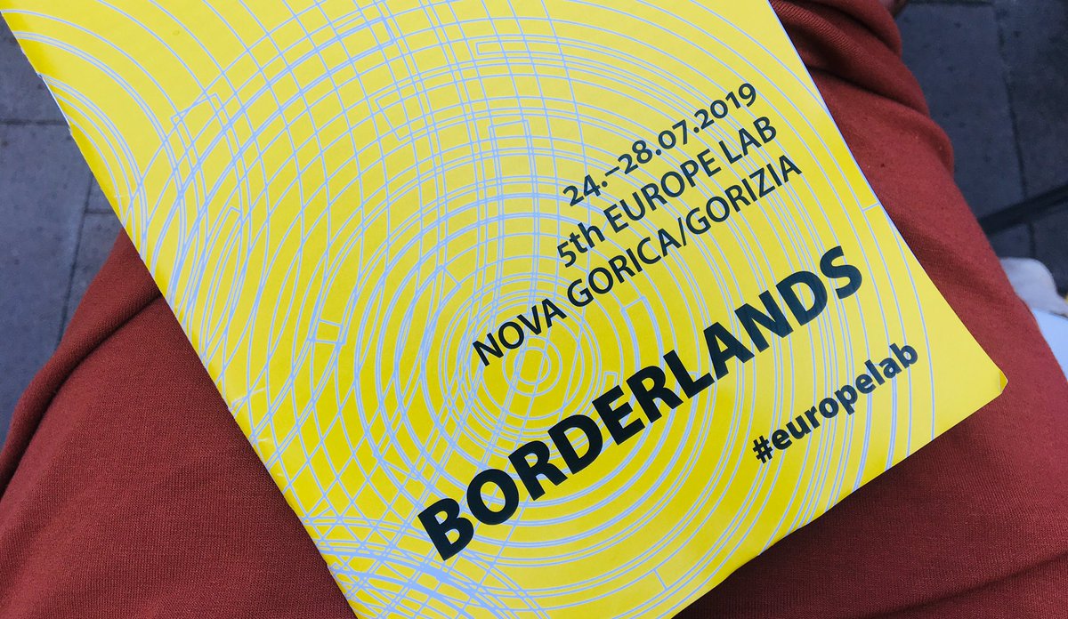 MarGorczynska's tweet photo. Forum for Young Professionals #EuropeLab taking place at the Italian-Slovenian border is about to start. This year’s topic is “Borderlands: movements, #migration, cooperation”. Excited! https://t.co/Endo3O3i1f