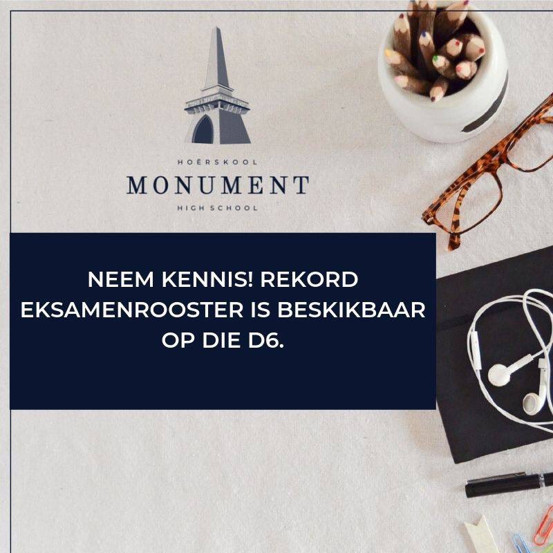 #LiewerSlytAsRoes
#DaarsIetsBesondersAanMonnas #UniekGefokus #SecondToNone 👩‍🏫 👨‍🏫