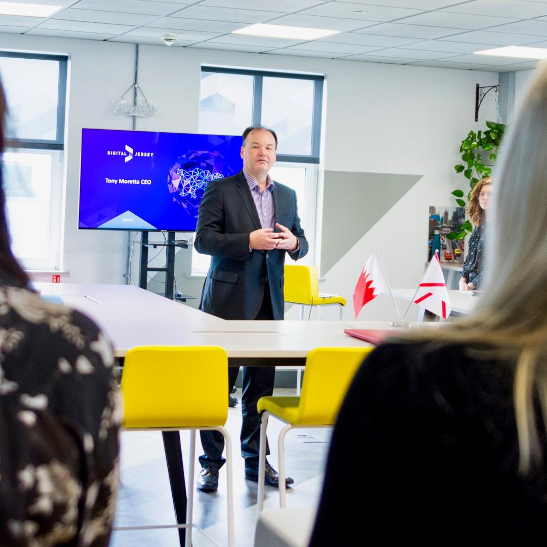 DigitalJersey's tweet photo. Tony Moretta, Digital Jersey’s CEO recently featured in the Summer edition of The European. Tony described how a growing number of tech innovators are noticing Jersey as an island big on potential.
Read more (p. 176-177): https://t.co/7AyD0ChGgs
#sandboxjersey #techtestbed https://t.co/tKmgMOJCQx