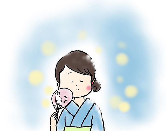 浴衣イラストのtwitterイラスト検索結果 古い順