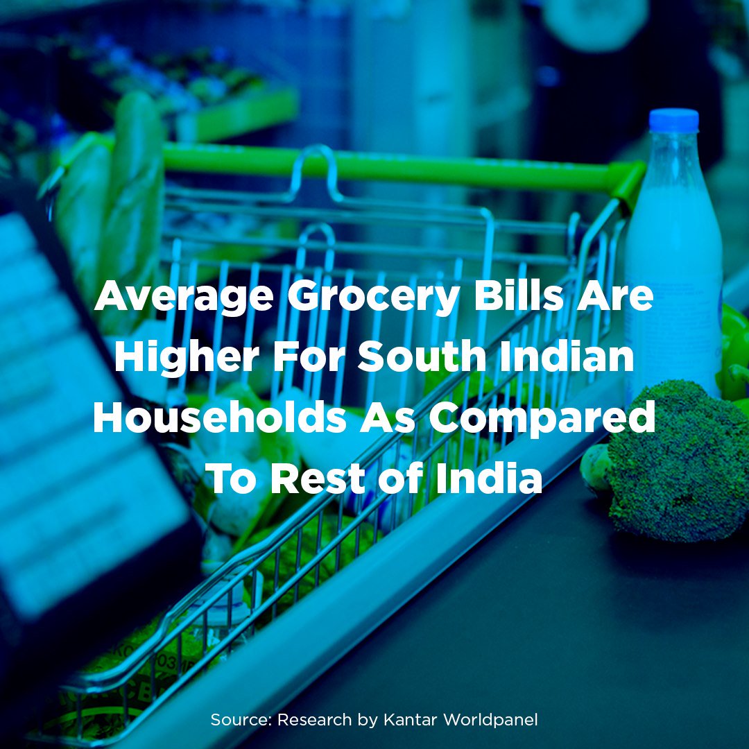 JagranInsight's tweet photo. Southern households spend around Rs 7,892 on FMCG annually, while other parts of India spend Rs 7,365.
Read more: https://t.co/XcOxhoVHby
#DainikJagranInsight #mostpotential #market #printadvertising #marketsize #ownership #southindia #andhrapradesh #karnataka #tamilnadu https://t.co/RiKegmFqQw