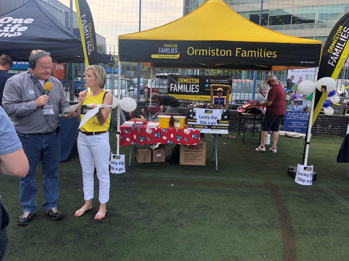 pickyfork's tweet photo. RT @ormistonfamily: Julia working her magic on @BBCSuffolk @IpswichTown open day talking about our next upcoming event #Suffolk #WalkWithaFork @HelminghamHall. If you enjoy #walking, local #food & #drink this is the event for you! Do not miss out!https:/โฆ https://t.co/XisqIfL4rh