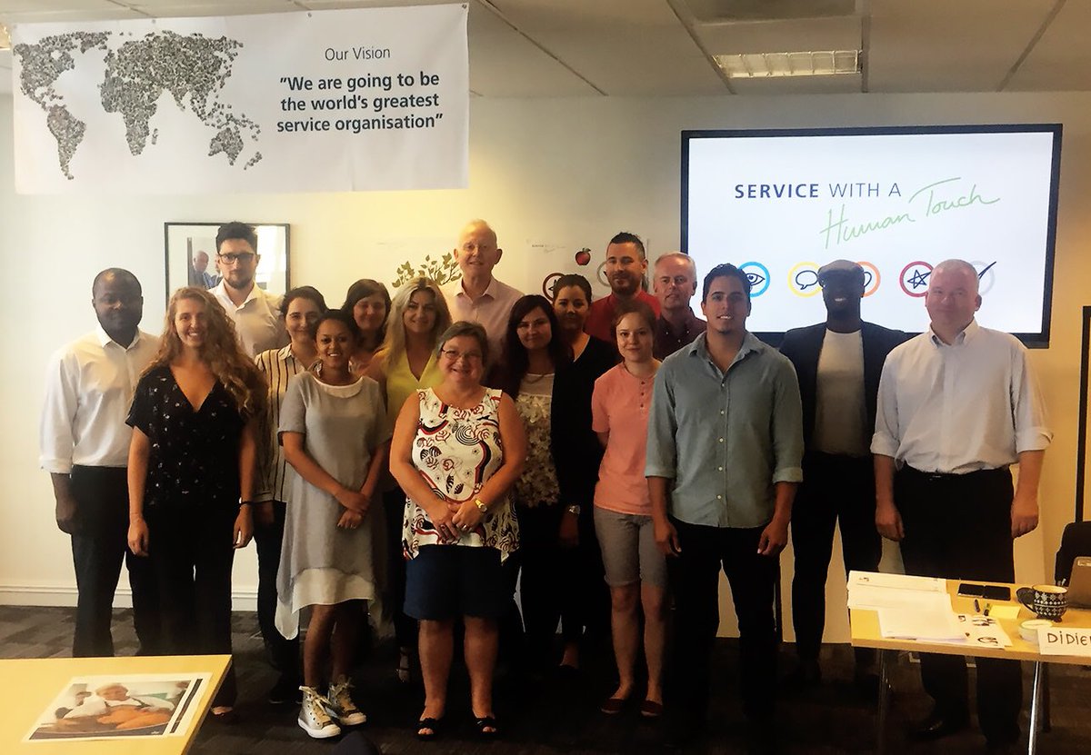 Another rewarding day delivering the Living Service with a Human Touch workshop at the BPS London; a group of 16 engaged and passionate people from across several ISS divisions. Thank you all for making the day such a worthwhile experience.
@ISSGreatPeople