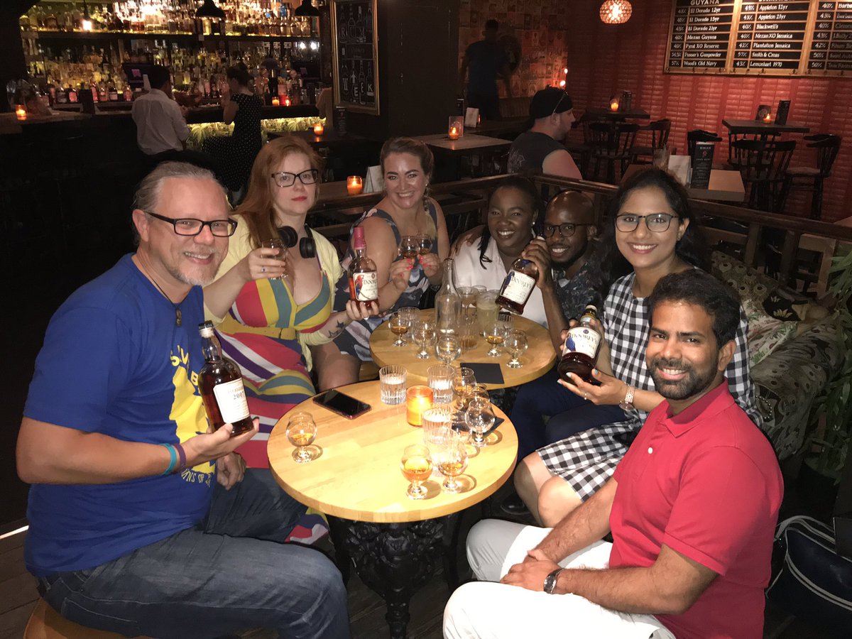 DoorlysUK's tweet photo. Last night @BurlockLondon we rewarded those brave enough to get out of the sunshine with glasses of delicious Rum from @foursquare_rum, Barbados! #AuthenticRum #SingleBlendedRum https://t.co/1em3sgNxPK
