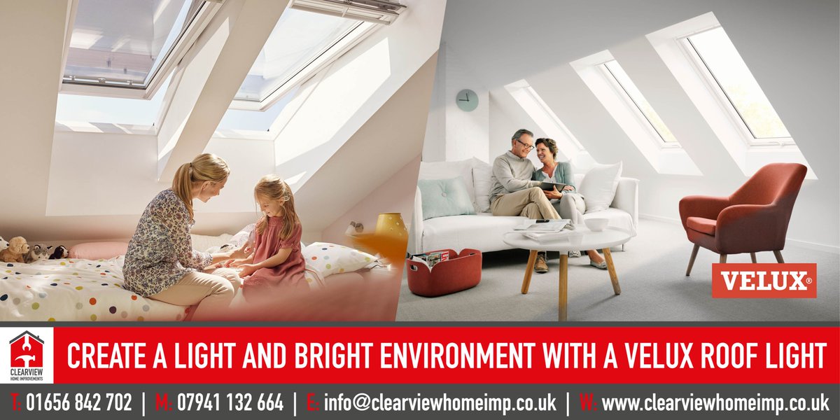 ClearviewImp's tweet photo. Are you considering an #attic #conversion? or already have one and it's not quite what you expected? Then our range of @VELUX  #rooflights would be perfect for you! Get in touch today to find out more: https://t.co/2Sv51xw1oP https://t.co/tDPQ5ciry4