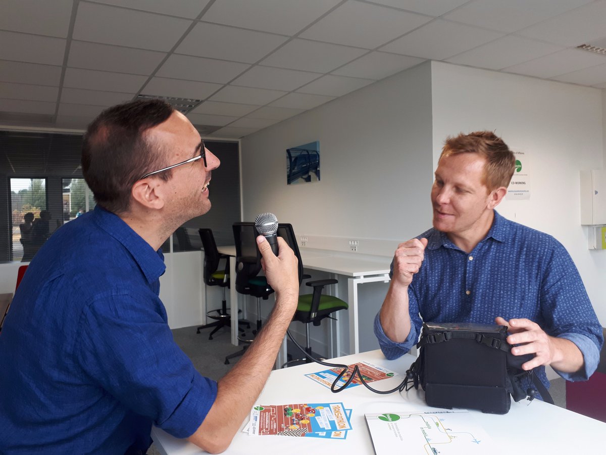 [RADIO] 🎤Interview (presque) en live de Nicolas Dinter sur <a href="/NRJhitmusiconly/">NRJ</a> pour parler de l'incubateur et du concours #Transathlon. Tiens d'ailleurs, il n'est pas trop tard pour y participer ! Les infos sont par ici👉  transathlon.com/index.php/fr/ Et la diffusion semaine prochaine📻