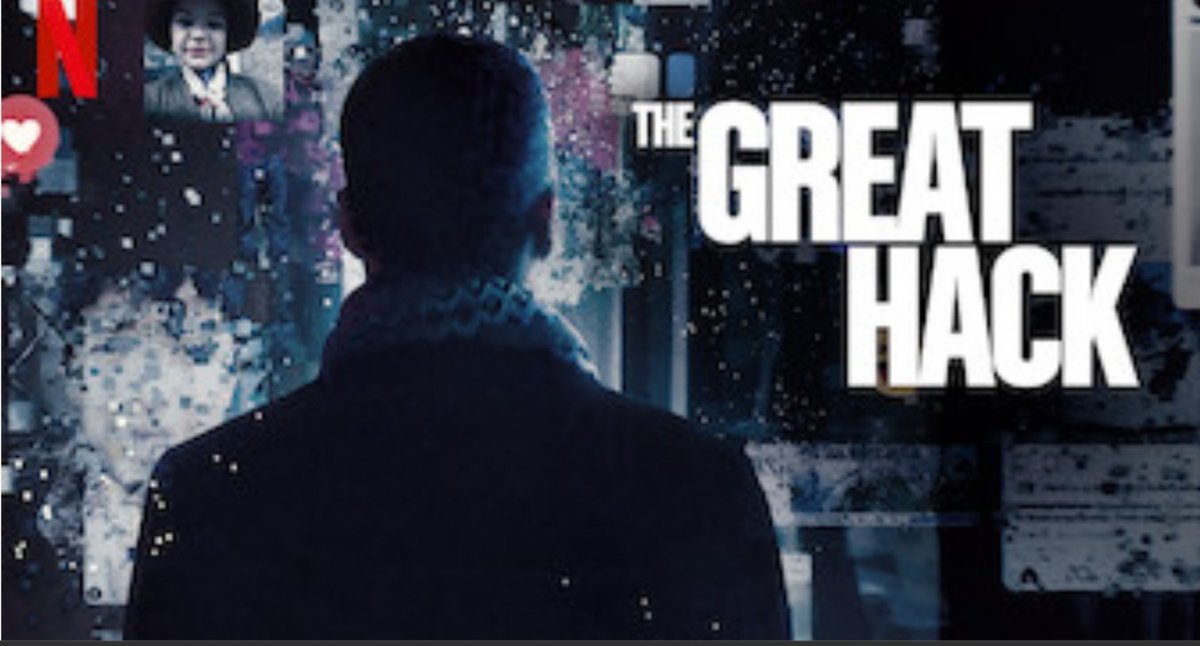 gaylene_nepia's tweet photo. Watching "The Great Hack" very revealing. Highly recommend. #BigData #PsychologicalProfiling https://t.co/E71511a9zv