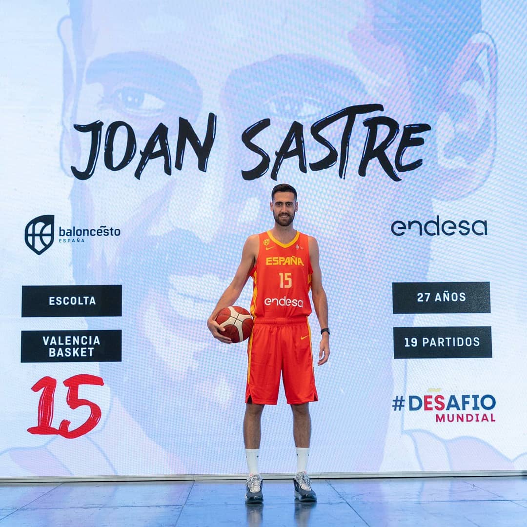 jsastrecamp's tweet photo. Mucha suerte @jsastre15 en la preparación para el mundial. Seguro que los Campers te apoyan y te animarán para que consigas tu sueño. #JSC19 #Sastreselección https://t.co/a7L6RdL1u1