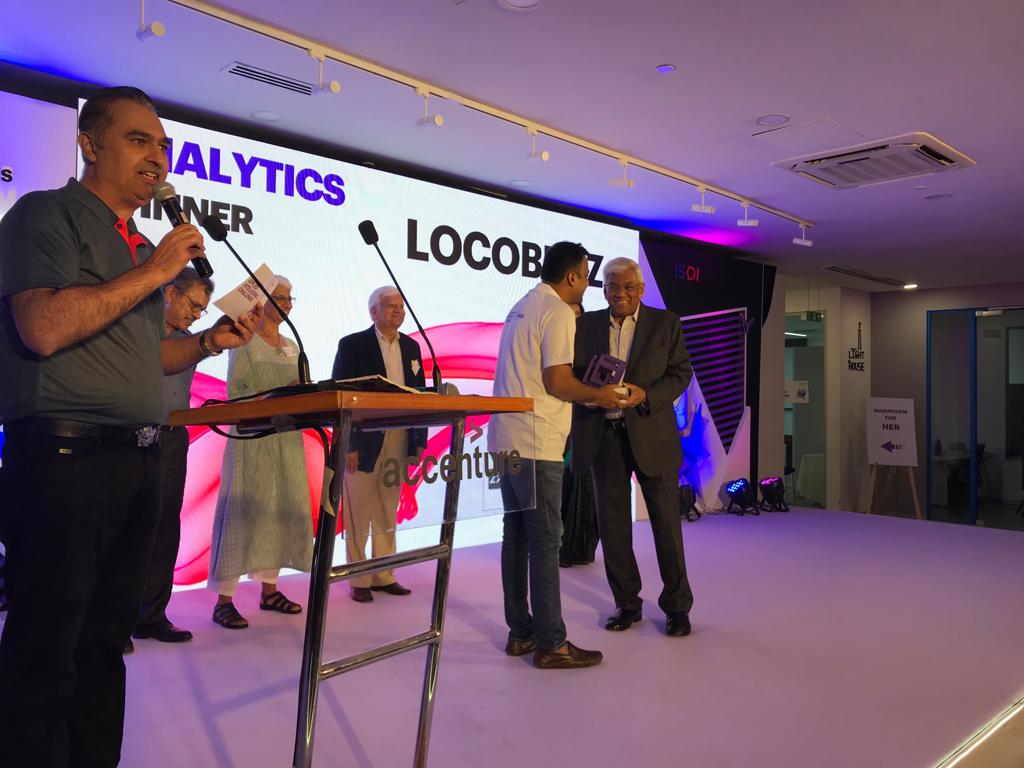 Analyticsindiam's tweet image. Locobuzz is the winner of #appliedintelligencechallenge in the #analytics category. #accentureventure #grandfinale #startups