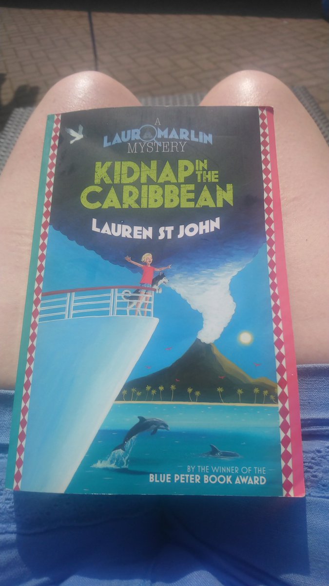 It's not often I find much time for reading for pleasure - but having recently finished #thelondoneyemystery by #siobhandowd I'm beginning Kidnap in the Caribbean by #laurenstjohn looking forward to it 😁