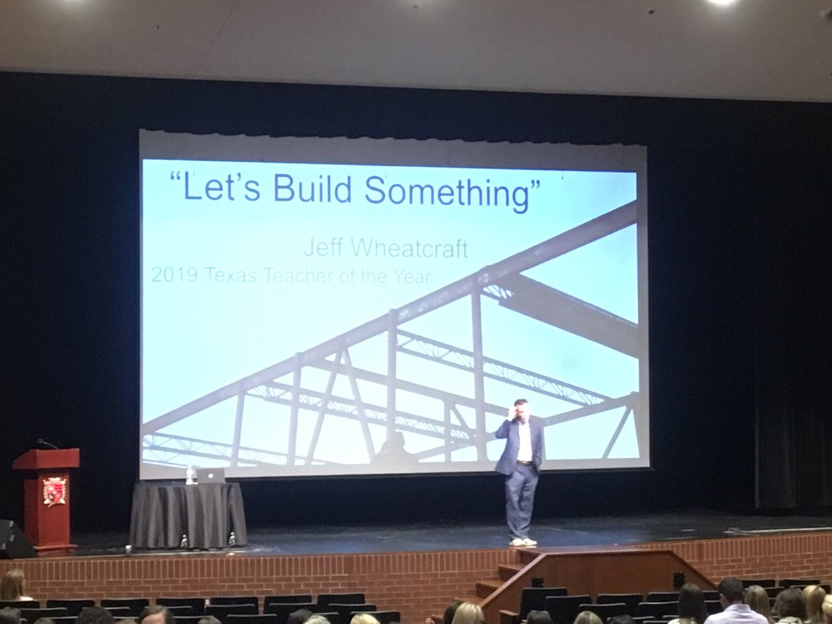 library_wsms's tweet image. Ready to learn more about STEM with Jeff Wheatcraft.  #LatL2019