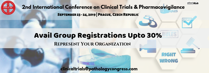 Clinical_events's tweet photo. We hear you!
Represent your organization, 
CRO's, CMO's,Patient advocacy group, Pharma groups, Consultancies are most welcomed
For group registration: https://t.co/qeaVQykhzN
Contact: clinicaltrials@alliedtalk.com
#clinicalresearch #pharmacovigilance #pharma #patientadvocacy https://t.co/TVXrPbCQBR