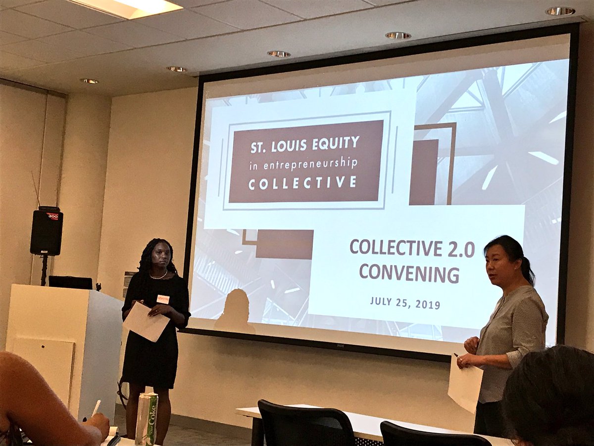 Kicking off Thursday with an incredible conversation on supporting entrepreneurs in #stl