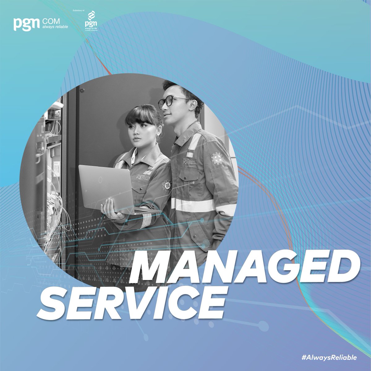 pgncom_id's tweet photo. Hallo sahabat PGASCOM! Managed Service adalah layanan yang diberikan PGASCOM yang meliputi Managed Connectivity, Seat Management dan Manage SCADA.
Tetap andalkan PGASCOM sebagai solusi Teknologi Komunikasi dan Informasi pada perusahaan kamu ya!๐
---
#PGASCOM #AlwaysReliable https://t.co/PfoW8lNwG0