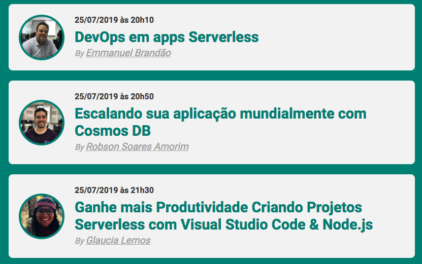 _StaticVoid's tweet image. Hoje, para o 4º dia de #ServerlessWeek vamos ter o @egomesbrandao, o @AmorimRob e a @glaucia_lemos86 falando um pouco sobre #DevOps com #Serverless, #CosmosDB e #VSCode com #NodeJS! a partir das 20h10! Lá no Youtube! slsweek.netlify.com