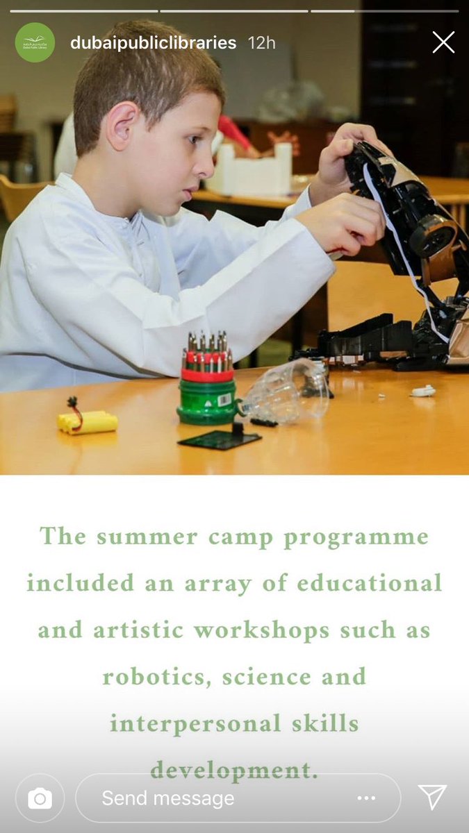 edustemstudio's tweet photo. Summer of Learning in #dubaipubliclibraries #summercamp https://t.co/MvOc4QXnc0