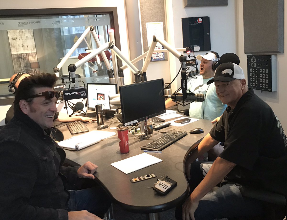 TomorrowTodayGM's tweet photo. Look who’s back #OnAir @Flapjack92 @LownsbroughMike @Sportsnet960 https://t.co/bIm9vGYsTh