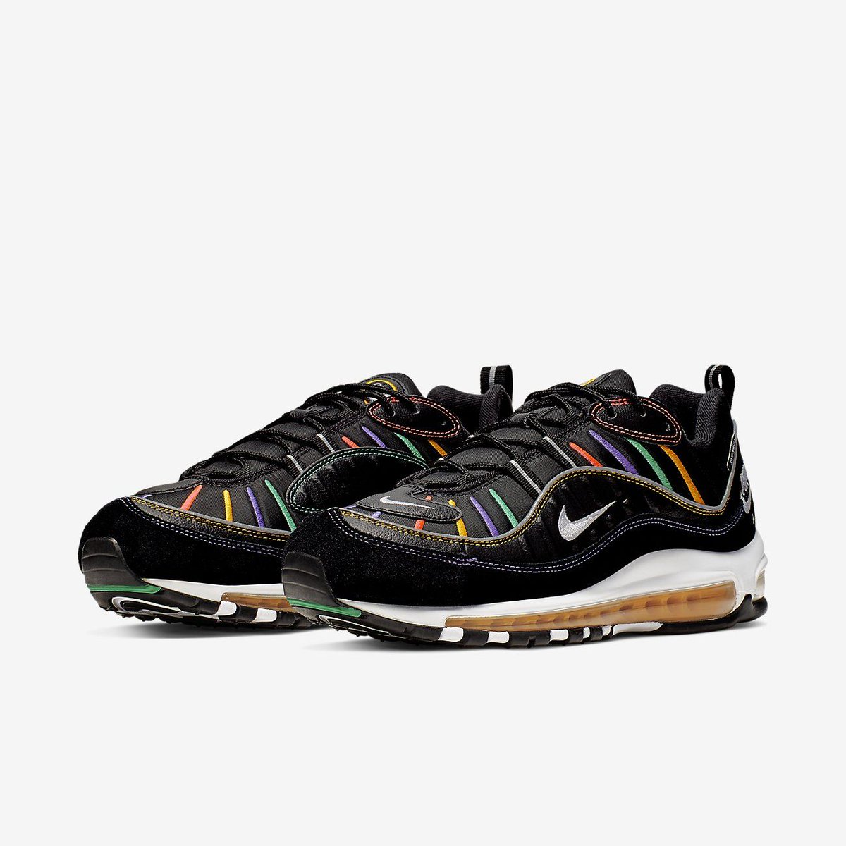 air max 98 black multicolor