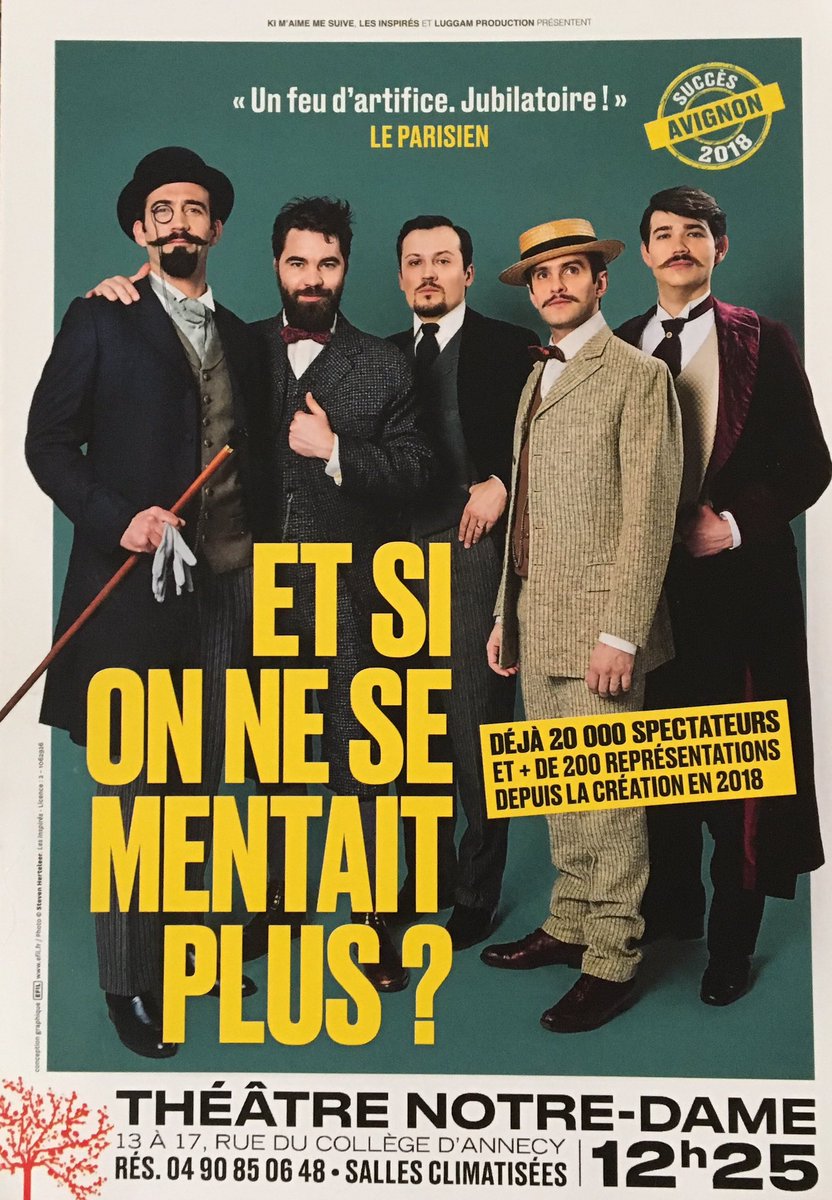 #julesrenard #lucienguitry #tristanbernard #alfredcapus #alphonseallais amis de toujours, se retrouvent pour compter leurs aventures et partager avec humour, fantaisie et esprit leur vision de #labelleepoque. Du joli théâtre original et réussi de la compagnie #lesinspires.