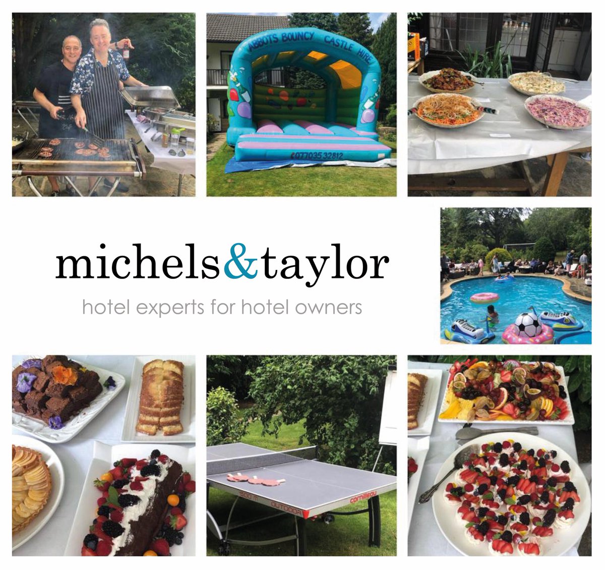 Everyone enjoyed a fantastic afternoon at the annual M&amp;T Summer BBQ, thank you for hosting Hugh!  #TeamBonding #SummerFunAndGames