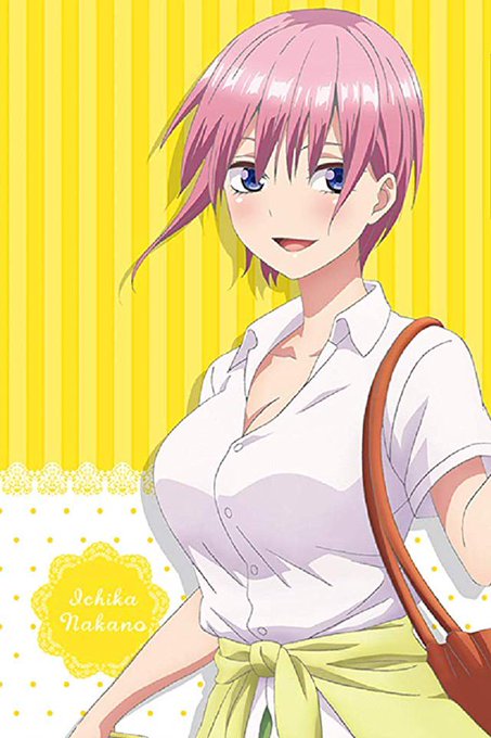 水季あお🦔🦔🦔🍀さんがTwitterに投稿した中野一花(五等分の花嫁)のイラスト。