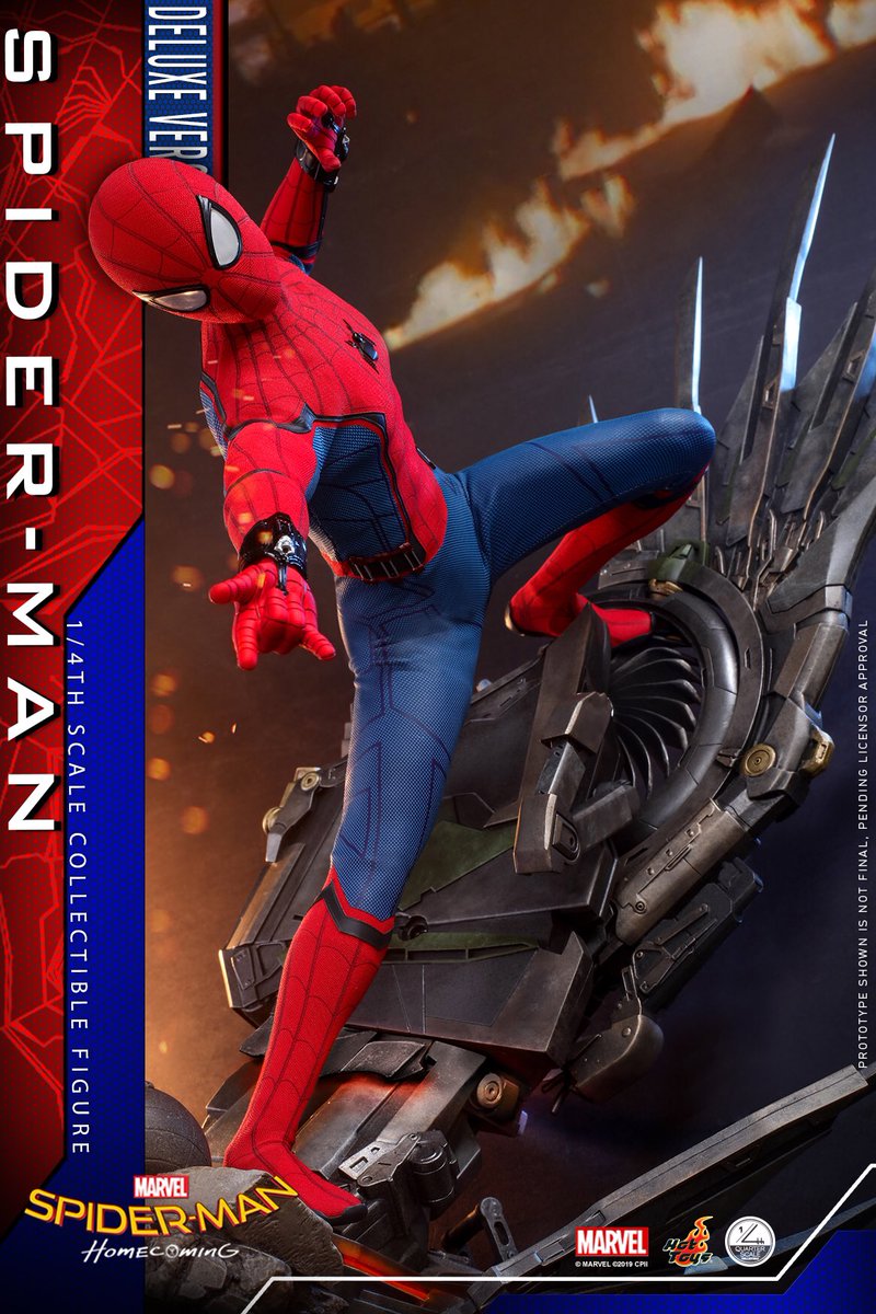 新製品発表】 【クオーター・スケール】『スパイダーマン：ホーム