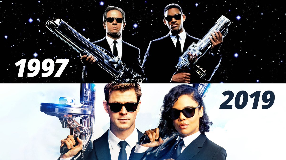 #MenInBlackInternational​, oggi al cinema! 🎬
Cambiano gli #attori, cambierà anche il successo della pellicola? 
bit.ly/2LIE90m
#meninblack #movie #tessathompson #chrishemsworth #mib #movies #film #filmfan #actor #cinematography #art #Cinema #cinematic #willsmith #agenth