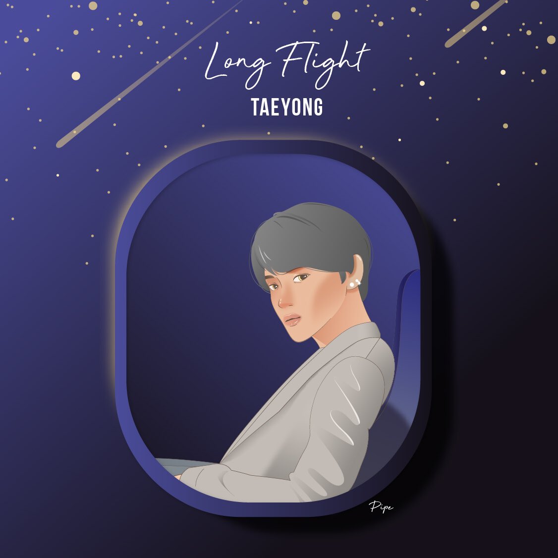 happypipe's tweet photo. ❗️[Pls give credit] ไปขึ้นเครื่องกันคับ!✈️ #LongFlight #LongFlight_TY #illustration #NCTFanart #NCT #TAEYONG_LongFlight #TAEYONG https://t.co/k3QsoJ4BFY