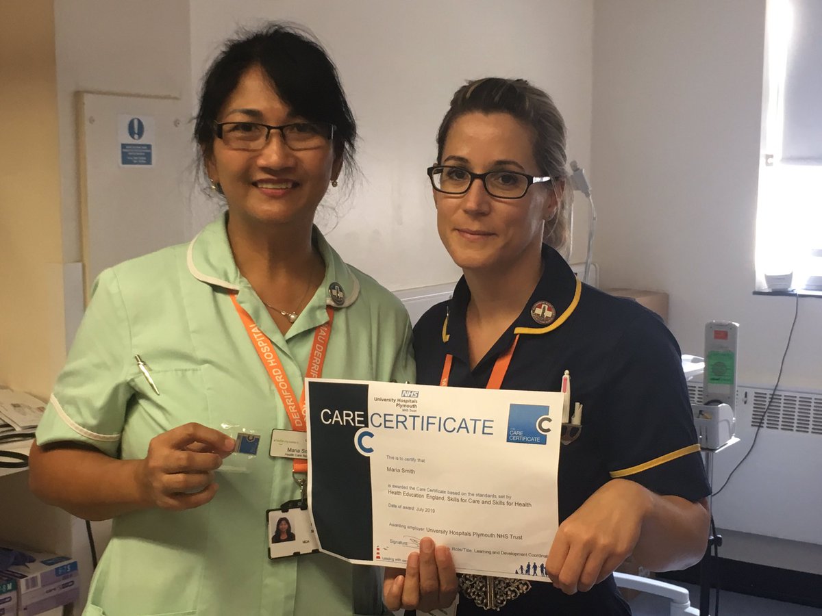 Catherine Dyson (@saunders_cat) on Twitter photo Big congratulations to Maria for completing and receiving her Care Certificate! A valued member of MAU Thrushel! @MAUThrushel <a href="/FionaSandercock/">#Team Thrushel</a> <a href="/UHP_NHS/">University Hospitals Plymouth NHS Trust</a> Big congratulations to Maria for completing and receiving her Care Certificate! A valued member of MAU Thrushel! @MAUThrushel <a href="/FionaSandercock/">#Team Thrushel</a> <a href="/UHP_NHS/">University Hospitals Plymouth NHS Trust</a>