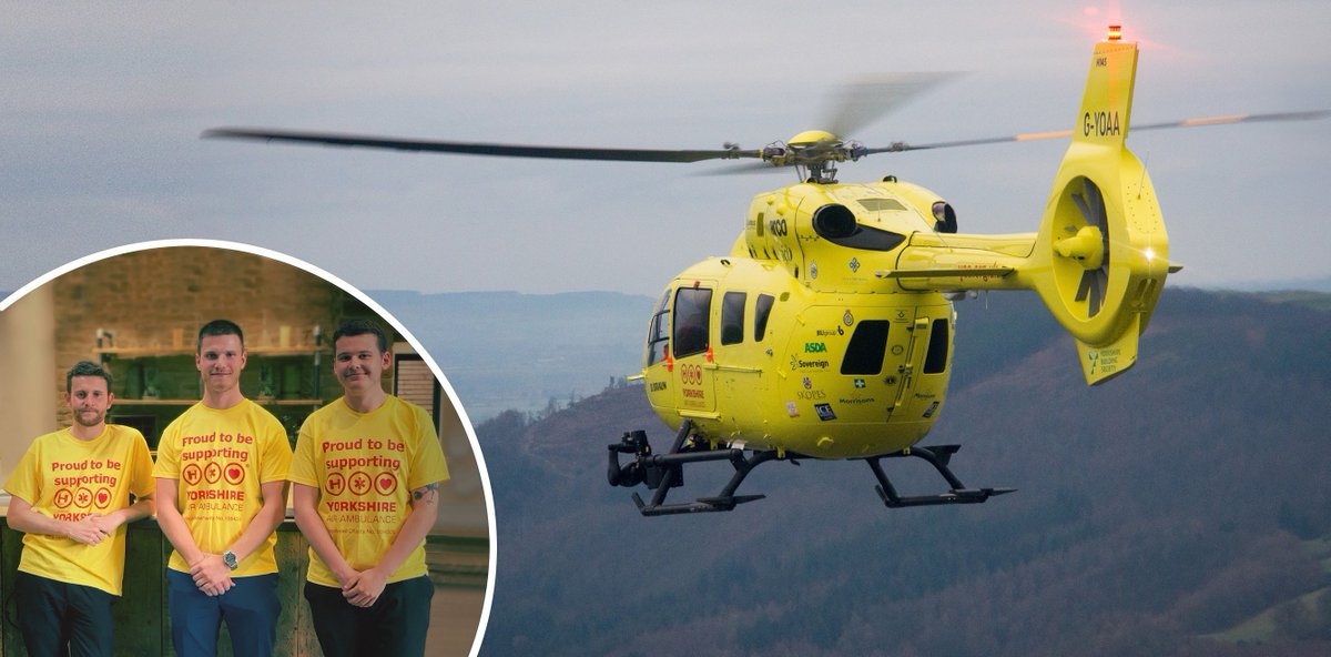 1st_horizon's tweet photo. We're preparing for tomorrow: a 20-mile #trek to raise funds for @YorkshireAirAmb. A day-long #race to fund one mission and, potentially, #SaveALife. We’ve now reached over £3,000. To donate, follow the link >> https://t.co/reGgEf2DPz or #GetInvolved @ https://t.co/EjFqXXzi4W https://t.co/XgCGf86rha
