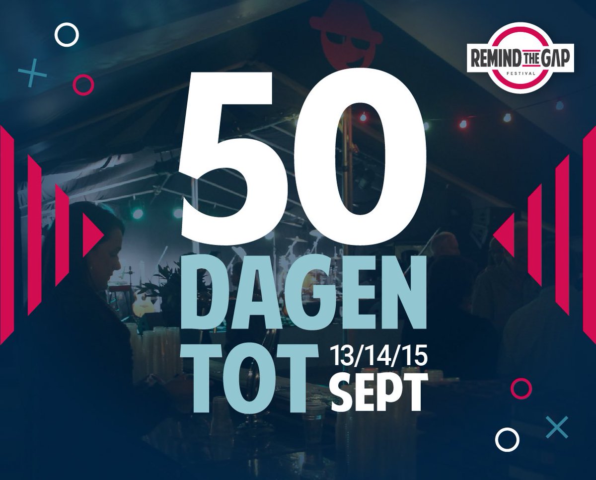 🔥Nog 50 dagen en dan is het tijd voor ReMind The Gap🔥
Zien we jou bij <a href="/HandsomePoets/">Handsome Poets</a>, <a href="/timdawnband/">Tim Dawn</a>, <a href="/teamtntnl/">Team TNT</a>, <a href="/edwindanks/">Edwin Danks</a>, <a href="/zingenderoadie/">De Zingende Roadie (van Nancy Kleurenblind)</a> e.a.? 

🚨Let op: Een ticket voor de zondag kost nu maar €10,- (t/m 31 juli verkrijgbaar)
Tickets via: remindthegap.nl/ticketverkoop