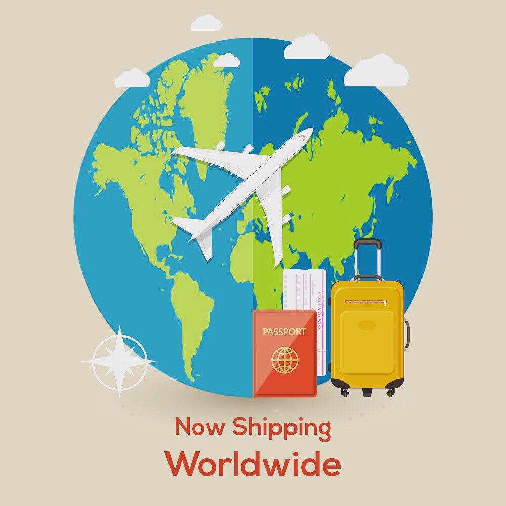 Are you excited? 
we are now shipping world-wide! 😆
#worldwideshipping
